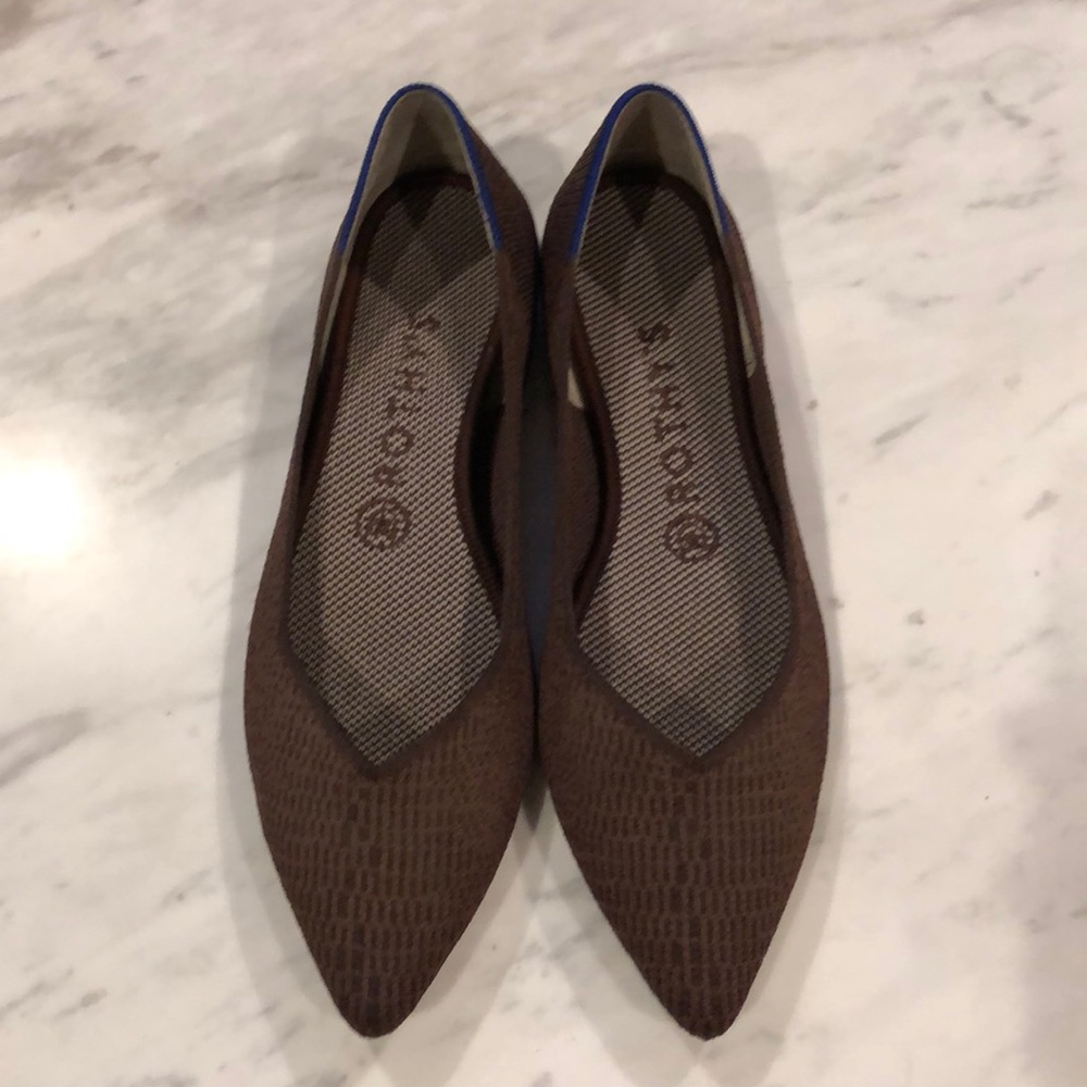 Rothy's The Point Truffle Size 8